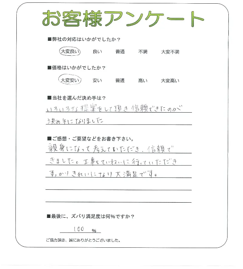 お客様レビュー