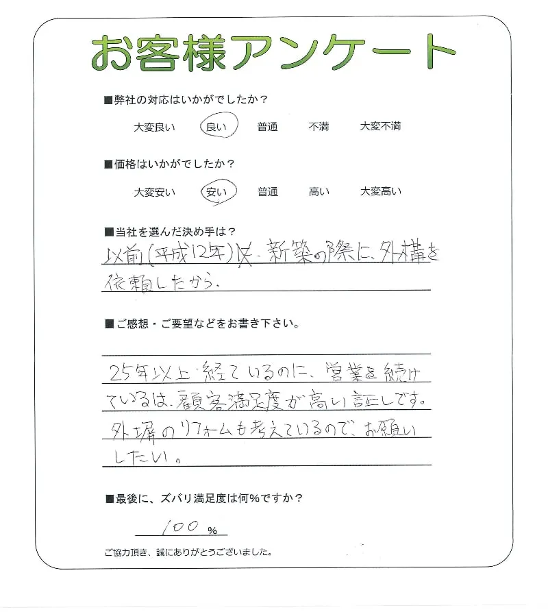 お客様レビュー
