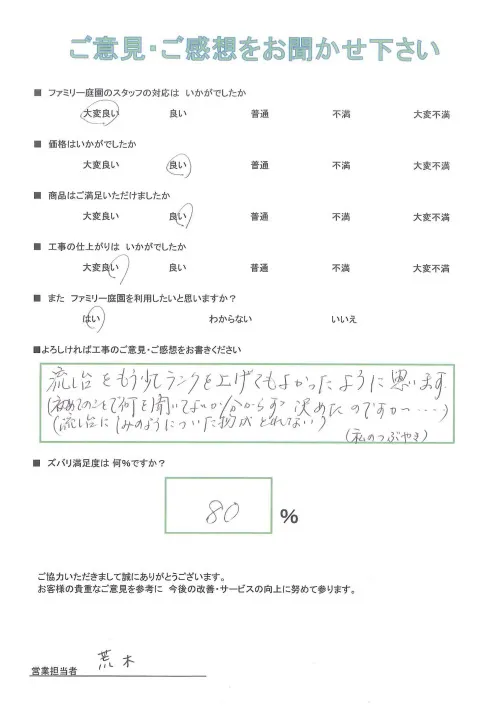 お客様レビュー