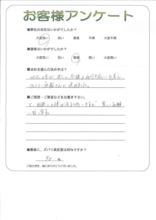 お客様レビュー