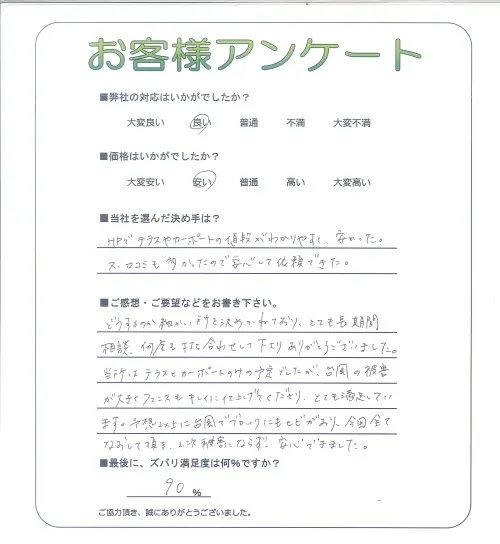 お客様レビュー