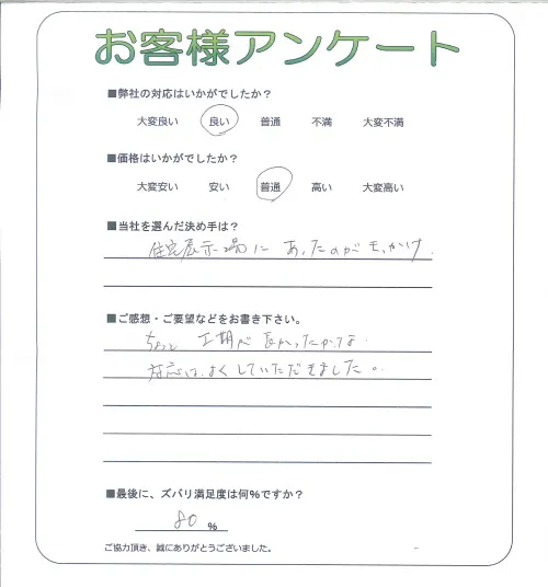 お客様レビュー