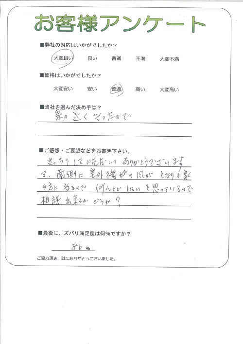 お客様レビュー