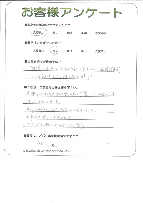 お客様レビュー