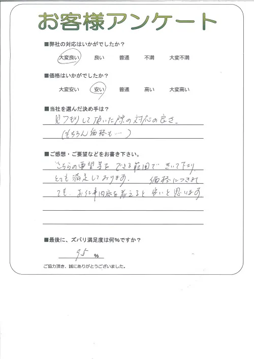 お客様レビュー