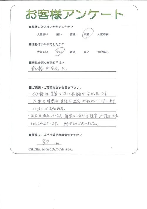 お客様レビュー