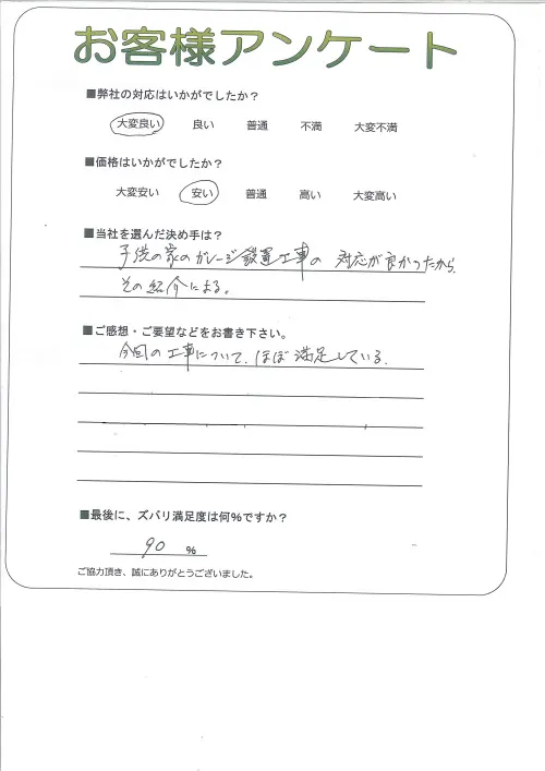 お客様レビュー