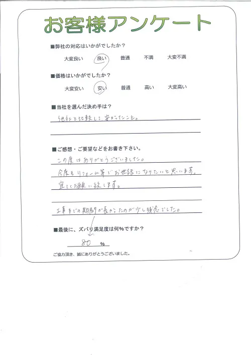 お客様レビュー