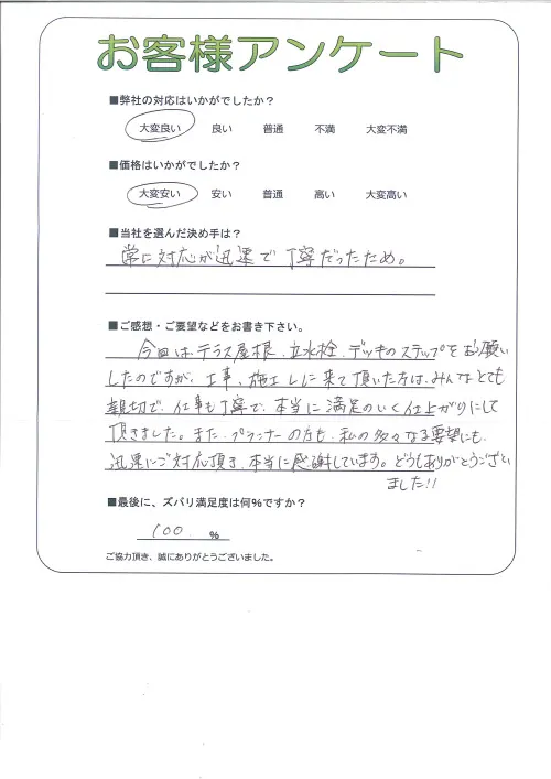 お客様レビュー