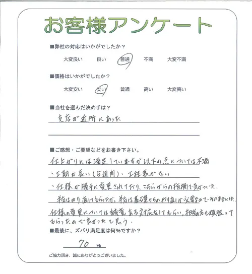 お客様レビュー