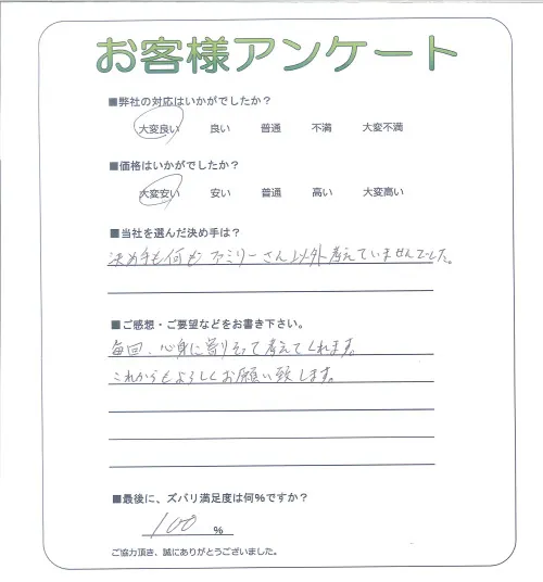 お客様レビュー