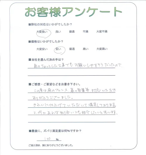 お客様レビュー