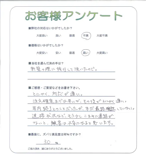 お客様レビュー