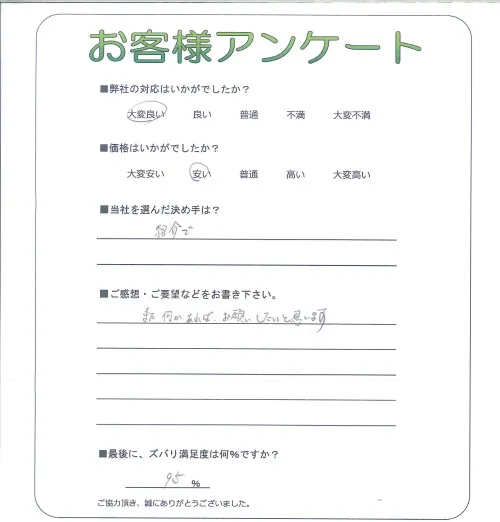 お客様レビュー