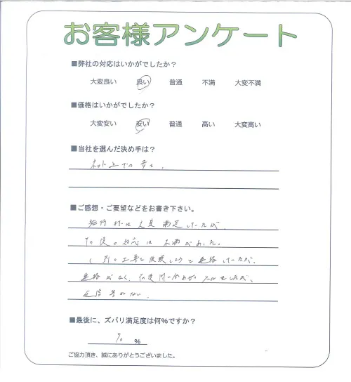 お客様レビュー