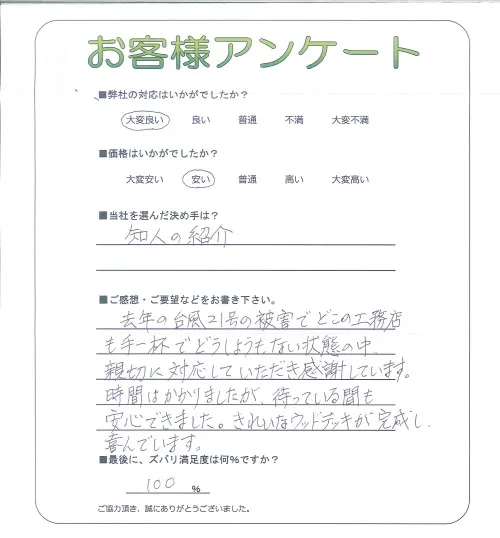 お客様レビュー