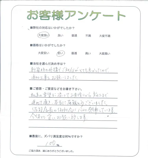 お客様レビュー