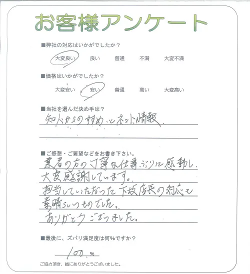 お客様レビュー