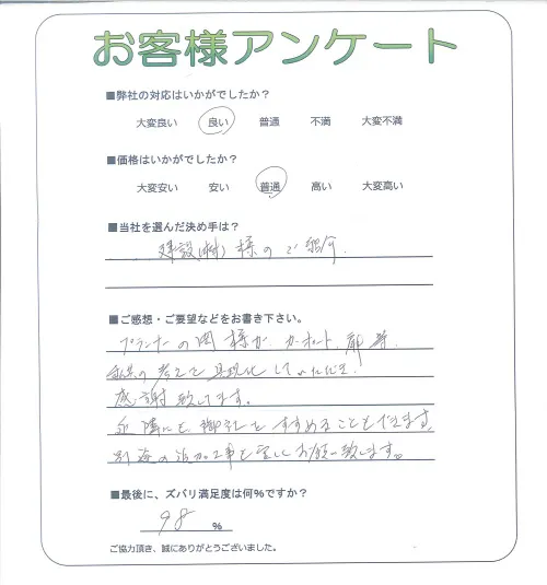 お客様レビュー