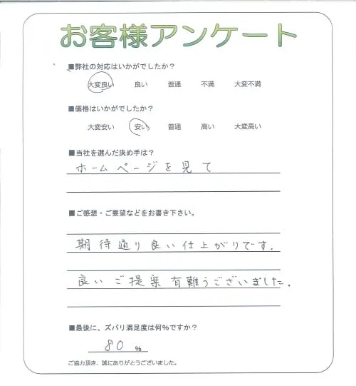 お客様レビュー