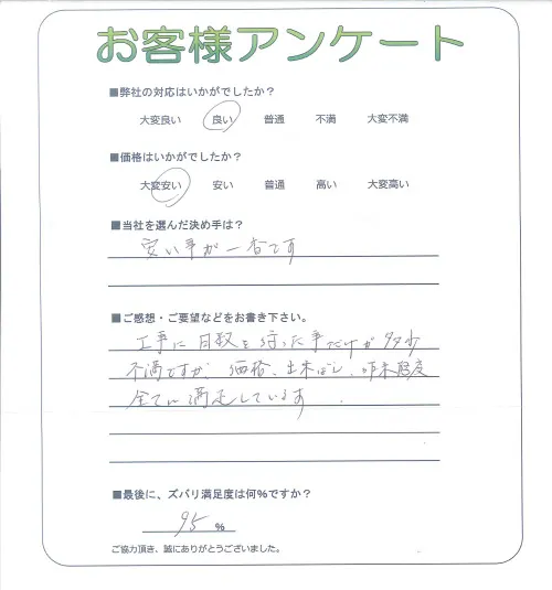 お客様レビュー