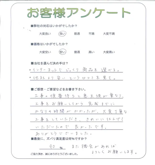 お客様レビュー