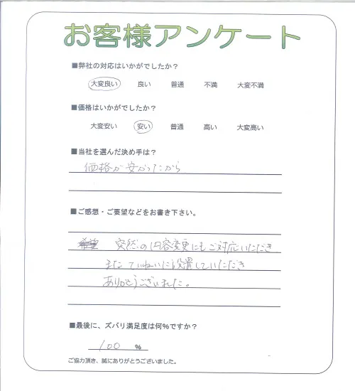 お客様レビュー