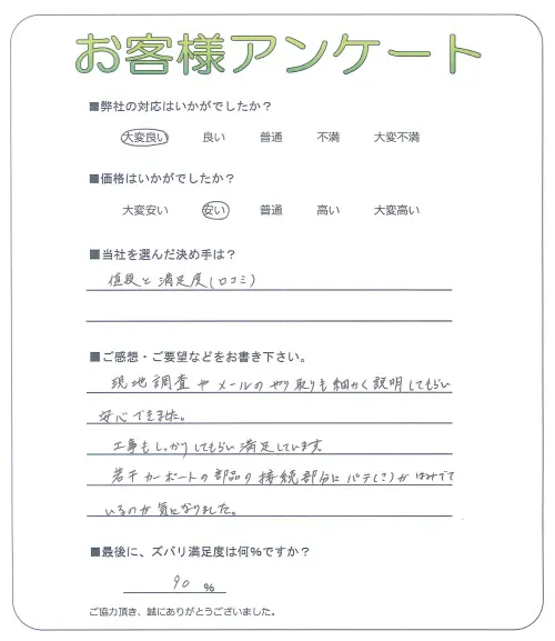 お客様レビュー