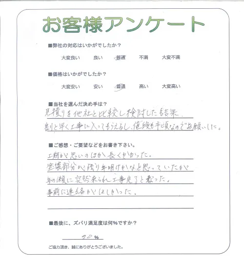 お客様レビュー