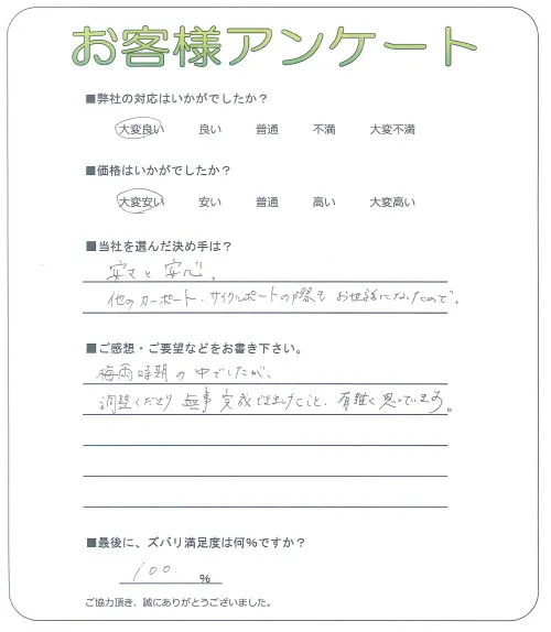 お客様レビュー