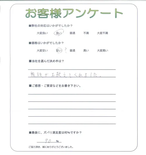 お客様レビュー