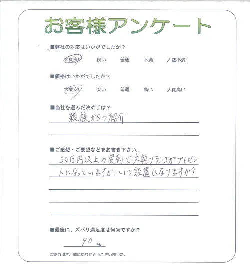 お客様レビュー