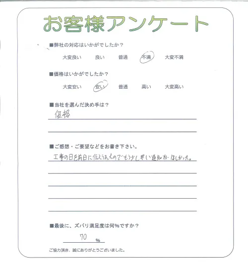 お客様レビュー