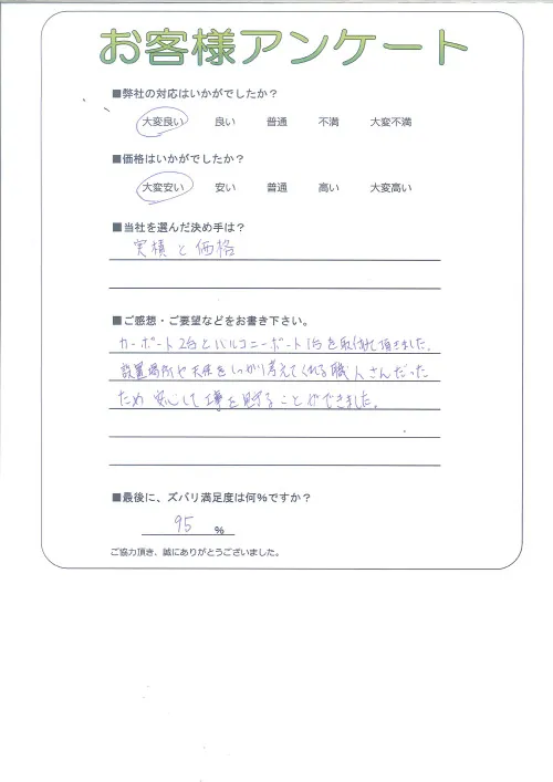 お客様レビュー