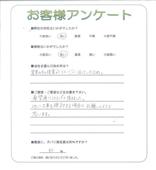 お客様レビュー