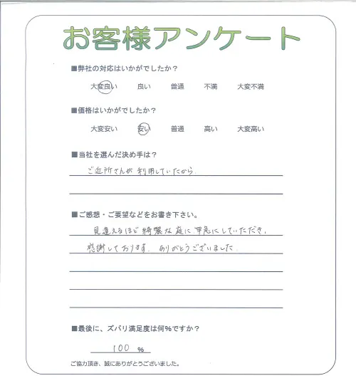 お客様レビュー