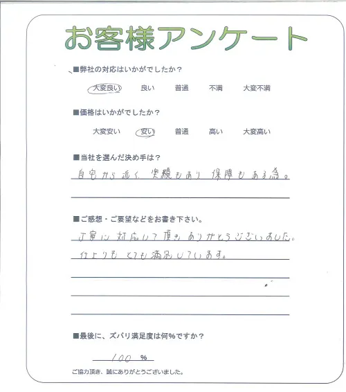 お客様レビュー