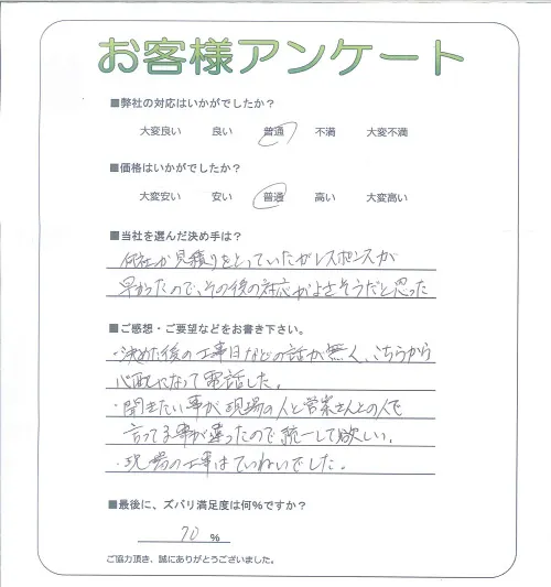 お客様レビュー