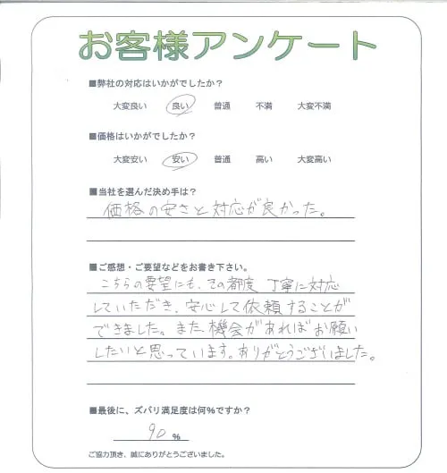 お客様レビュー