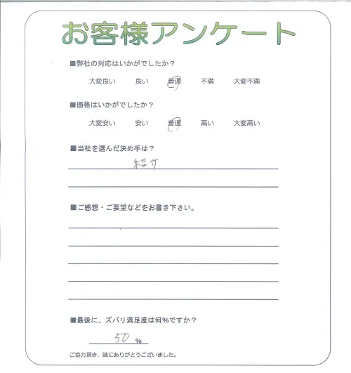 お客様レビュー