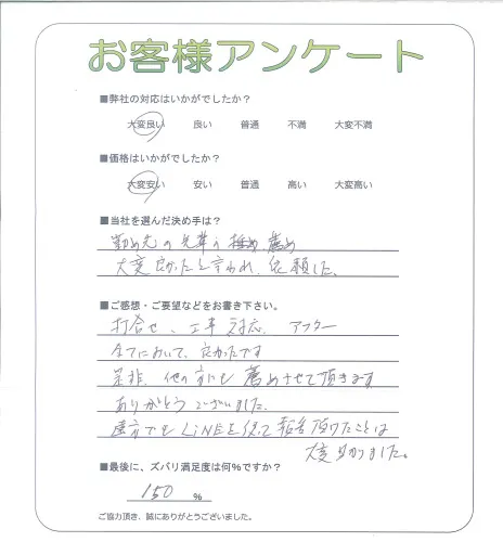 お客様レビュー