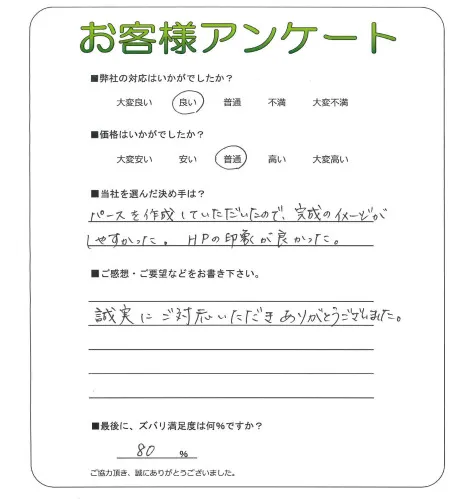 お客様レビュー