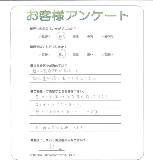 お客様レビュー