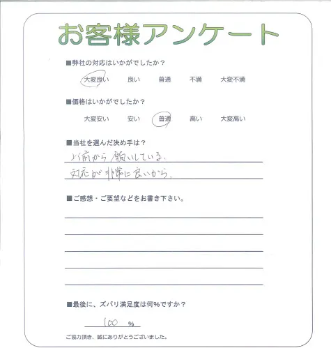 お客様レビュー