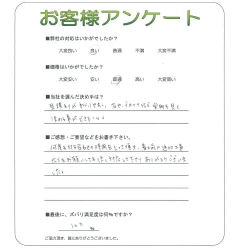 お客様レビュー