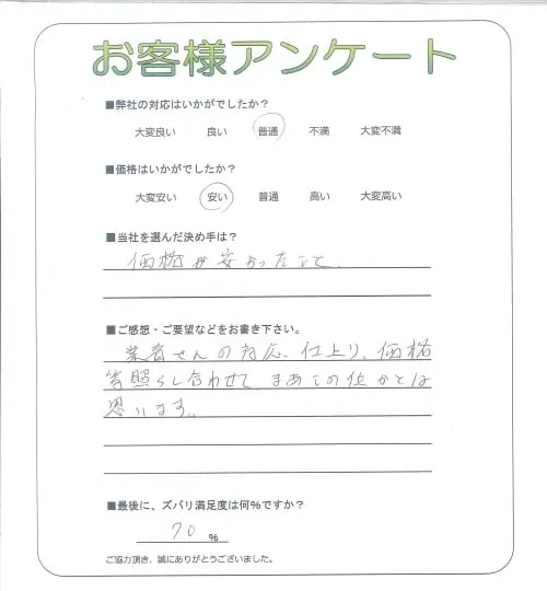 お客様レビュー