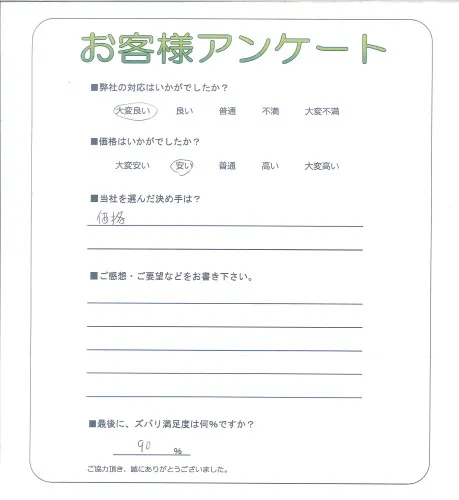 お客様レビュー