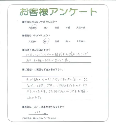 お客様レビュー