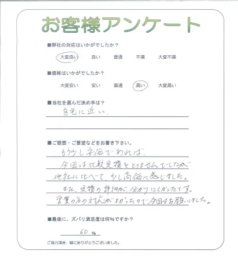 お客様レビュー