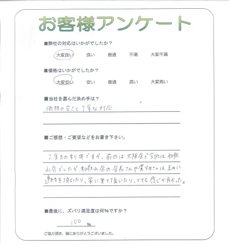 お客様レビュー